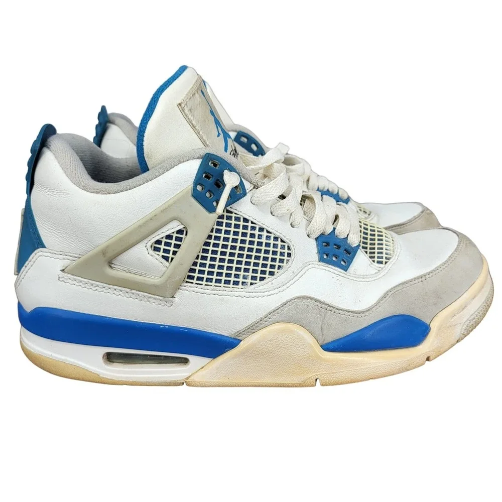 Jordan 4 Retro‎ Sneakers Mens 8.5 Military Blue 2012 Shoes
